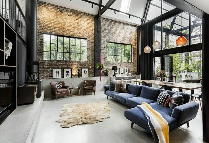 Про стиль лофт Industrial Interior Design: 10 Best Tips for Mastering Your Rustic Industrial De