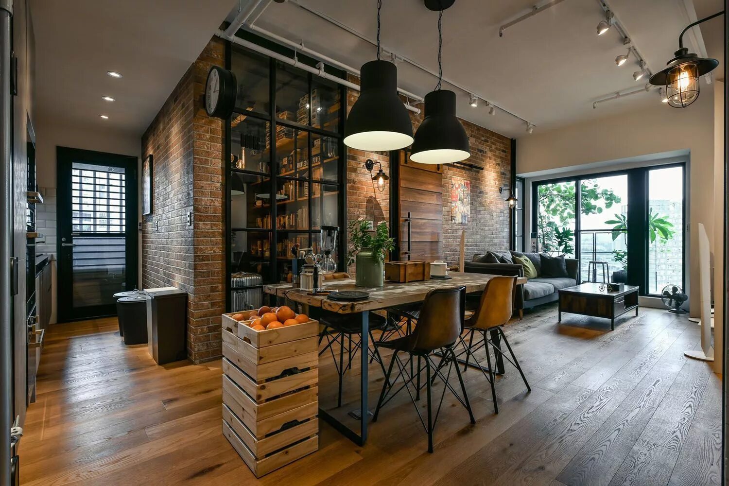 Про стиль лофт Charming Industrial Loft In New Taipei City iDesignArch ... Loft apartment indus