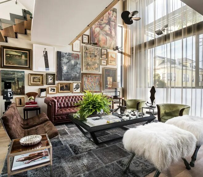 Про стиль в интерьере eclectic-living-room Eclectic living room, Eclectic living room design, Living r