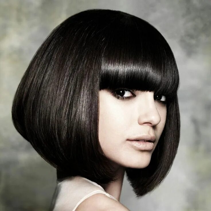 Про стрижку каре 100+ Ways to Look Younger with Stylish Bang Hairstyles ท ร ง ผ ม ส น