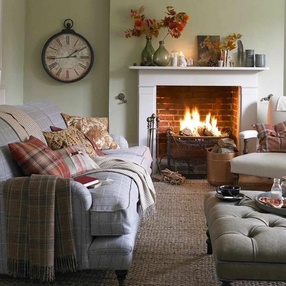 Про уют интерьеры Place your pattern Country style living room, Small living room design, Country 