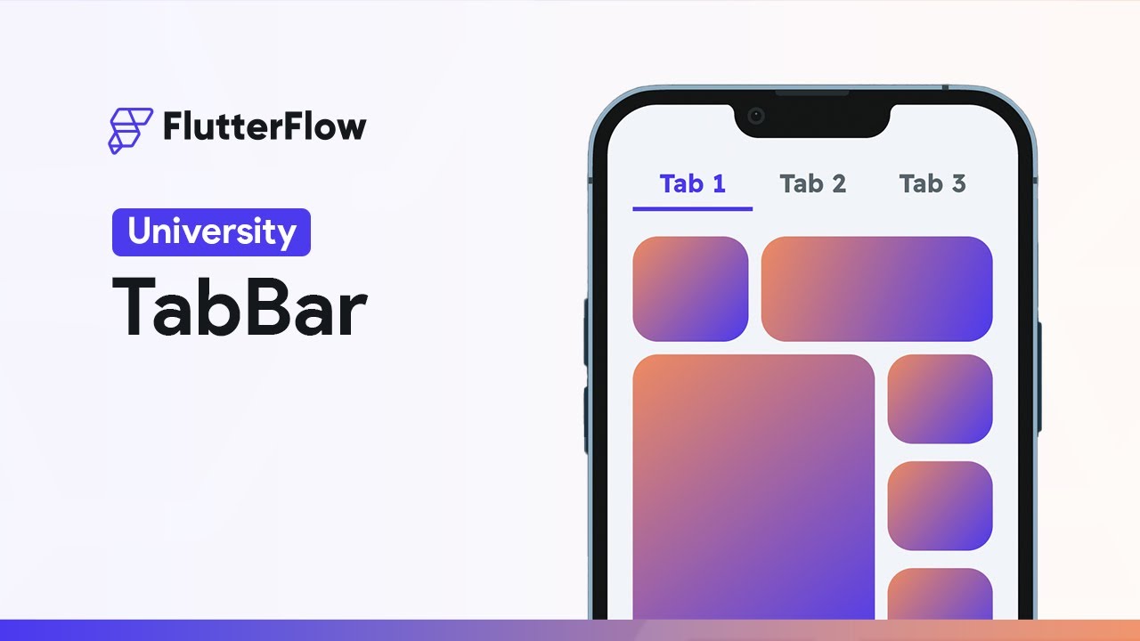 Пробив фото по базе TabBar FlutterFlow University - YouTube