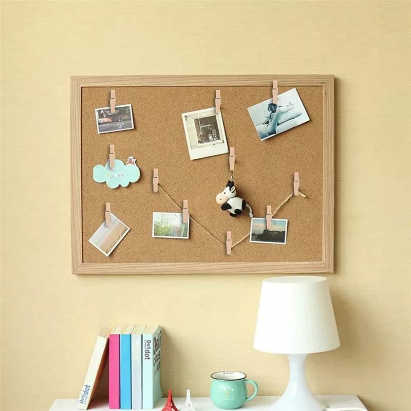 Пробковая стена фото Push Pins with Wooden Clips Pushpins Tacks Thumbtacks, Creative Paper X4N8 eBay