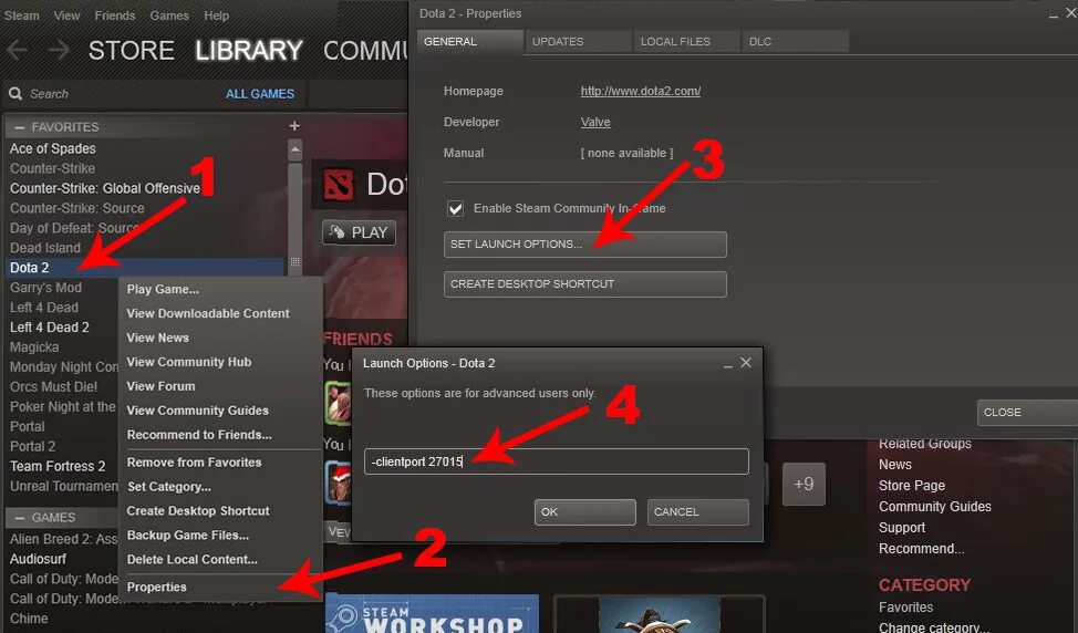 Проблемы с подключением дота 2 Полное руководство по удалению и переустановке игры в Steam Сборник лайфхаков ja