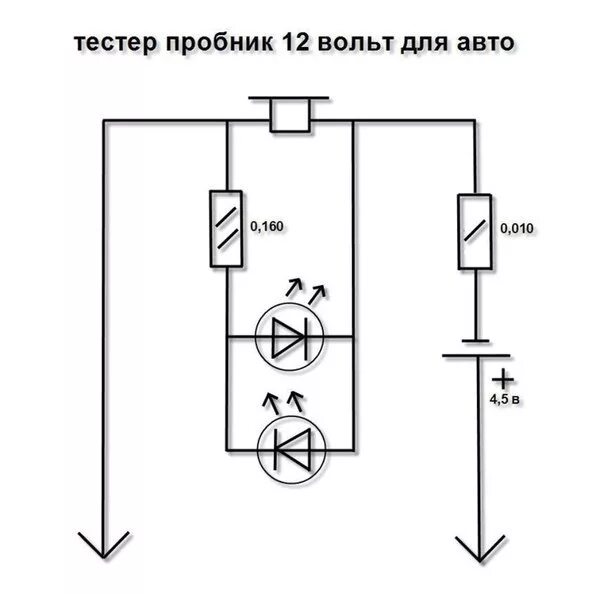 Пробник своими руками схема Автотестер (контролька) своими руками. - Mazda 3 (1G) BK, 1,6 л, 2005 года элект