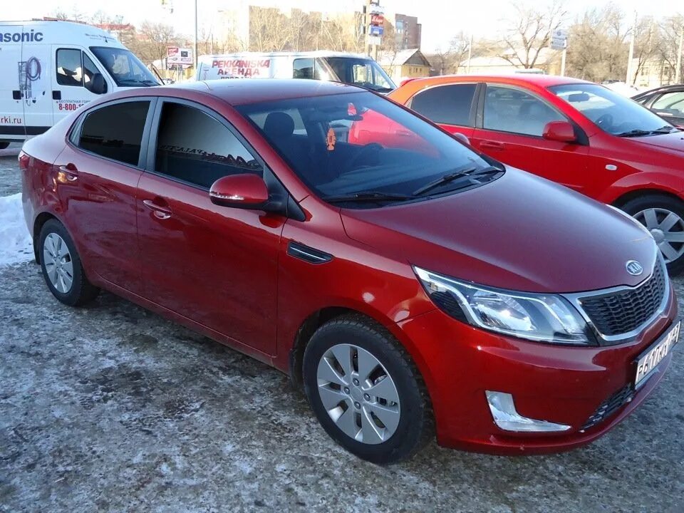 Продам киа рио цена фото омск Градиентная тонировка. Бывает такое? - KIA Rio (3G), 1,6 л, 2011 года тюнинг DRI