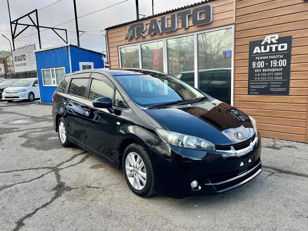 Продам тойота виш 2011 года нерюнгри фото Купить б/у Toyota Wish II 1.8 CVT (144 л.с.) бензин вариатор в Абакане: чёрный Т