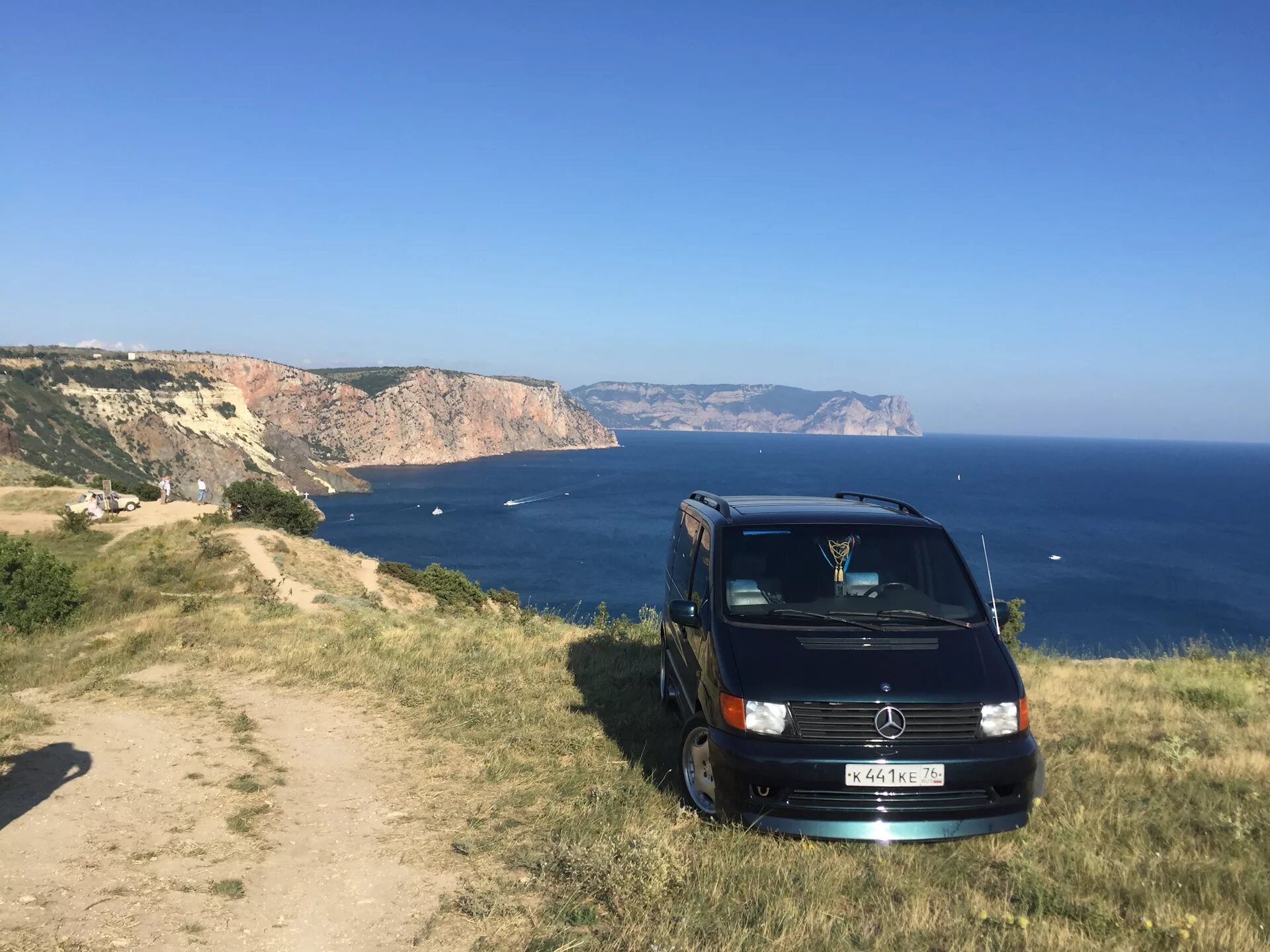 Продажа авто в крыму с фото Поездка в Крым - Mercedes-Benz Vito (1G), 2,3 л, 1998 года путешествие DRIVE2