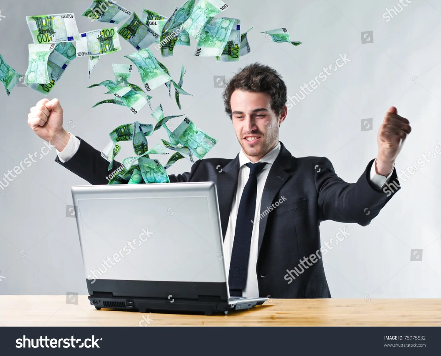 Продажа фото в интернете за деньги 48,540 Happy Money Laptop Images, Stock Photos & Vectors Shutterstock