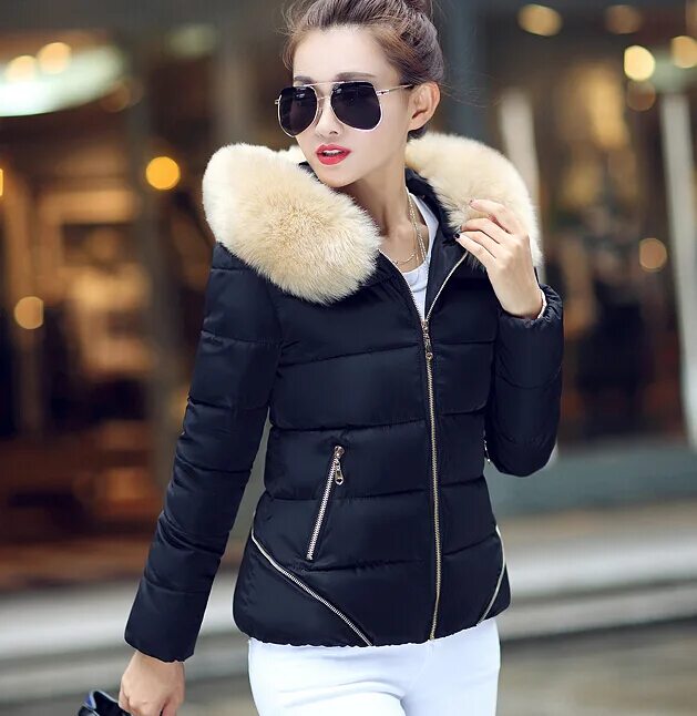 Продажа модных курток в красноярске Winter Jacket Women 2015 Winter Coat Women Warm Winter Coat Down & Parkas Casaco