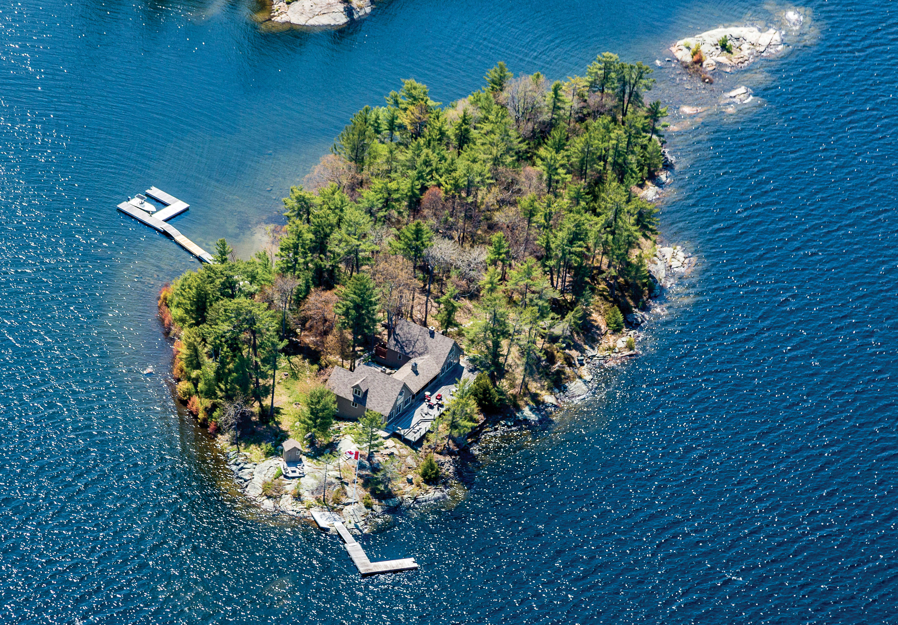 Продажа островов цена фото Moffat Island - Georgian Bay, Ontario , Canada - Private Islands for Sale