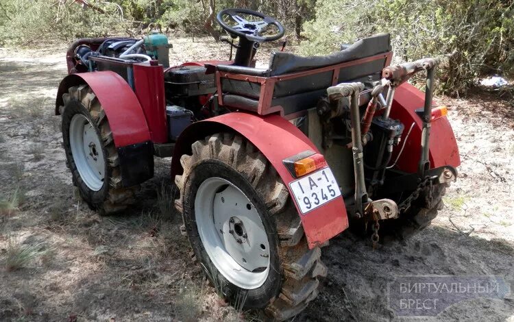 Продажа самодельных минитракторов в беларуси Трактор, из-за которого возник конфликт в д. Страдечь - уникальная самоделка