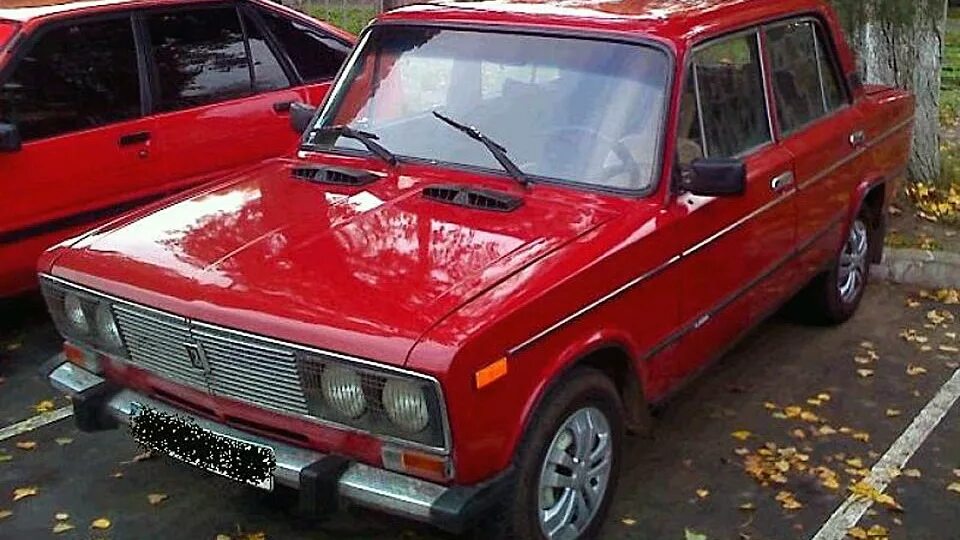 Продажа ваз фото Lada 2106 1.3 бензиновый 1989 Красный металлик на DRIVE2