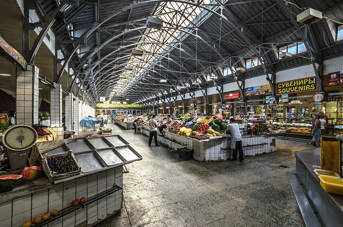 Продовольственный рынок первомайский коллективная ул 12 фото Файл:Kuznechny Market SPB 01.jpg - Википедия