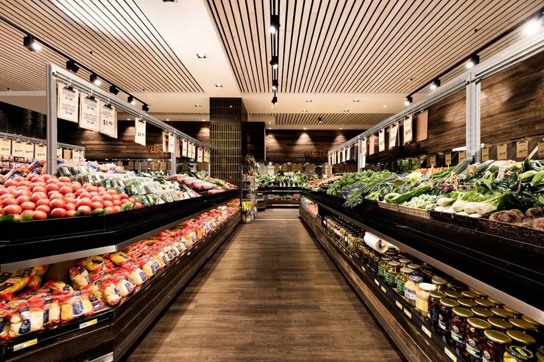 Продуктовый магазин фото продуктов Natural Fresh Grocer Supermarket design, Grocery store design, Fresh grocer