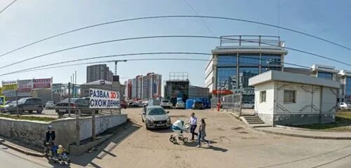 Продуктовый рынок гвардейская ул 53б фото Photo: Avtostoyanka, car park, Russia, City of Kazan, Gvardeyskaya ulitsa, 54 - 