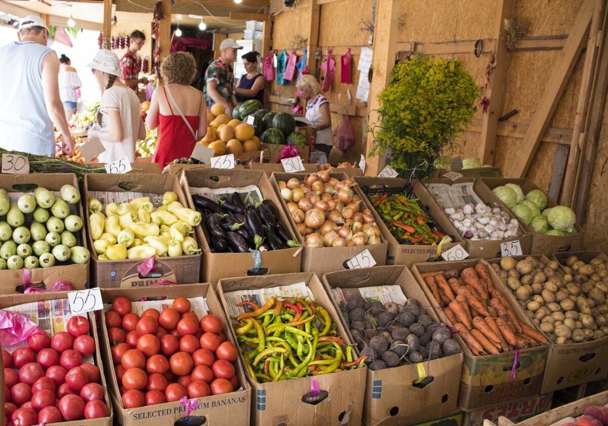 Продуктовый рынок виноградная ул 1 алушта фото Дорого ли стоят продукты в Крыму. Все про цены на рынках в Алуште Валерий Грачик