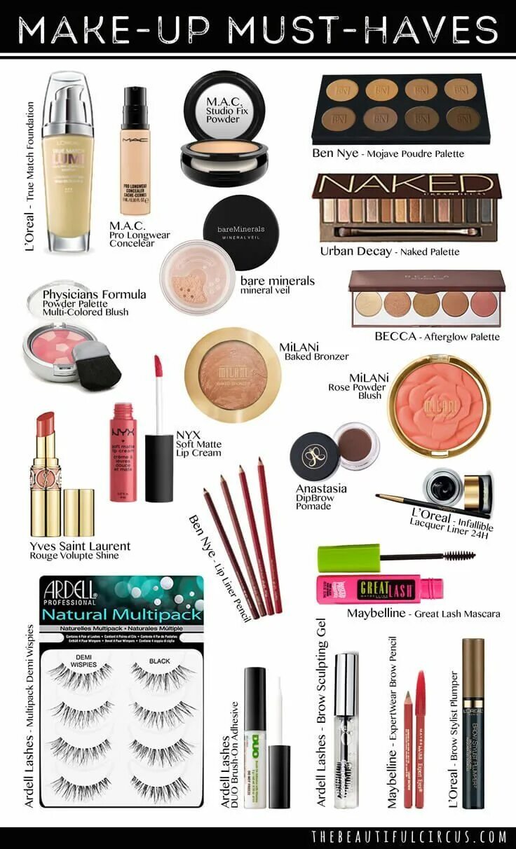 Продукты для макияжа So happy to share with you my Make-Up Must Haves!! When I find something that wo