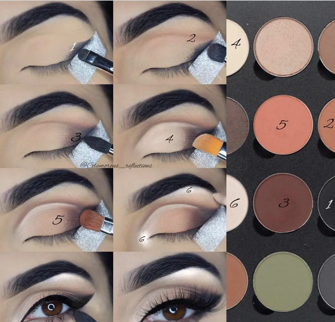 Продукты для макияжа глаз #EyeMakeupTutorial Eye Makeup Tutorial in 2019 Eyeshadow makeup, Eye makeup, Bea