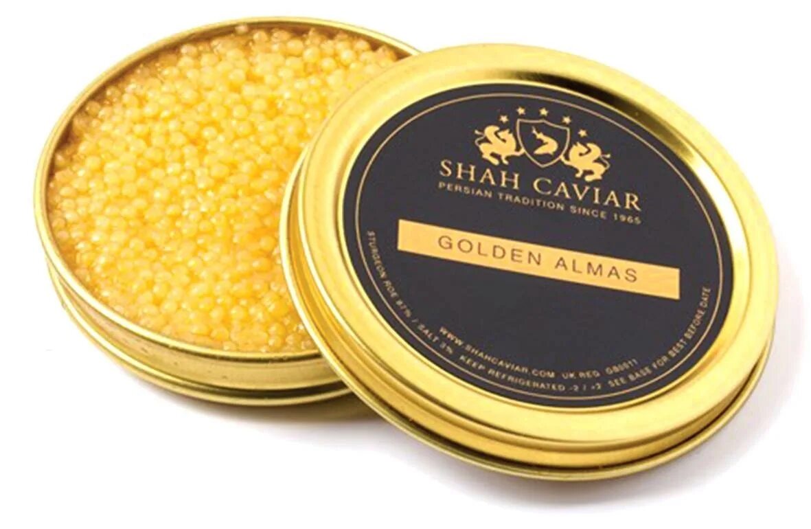 Продукты дорогие фото фото The most expensive caviar in the world is Almas, which is produced by the albino