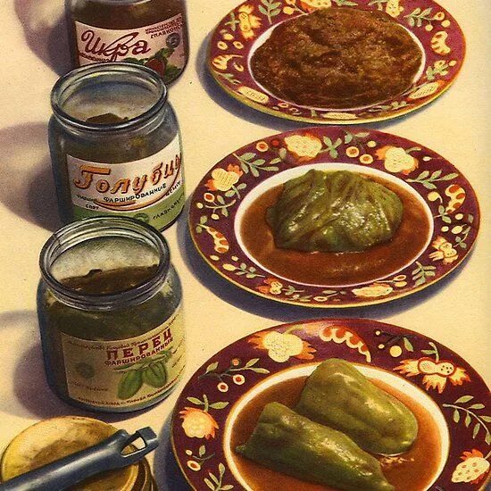 Продукты ссср фото Stalin's Soviet cookbook illustrations Food, Food poster, Cookery