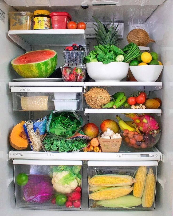 Продукты в холодильнике фото как правильно Пин на доске Fridge