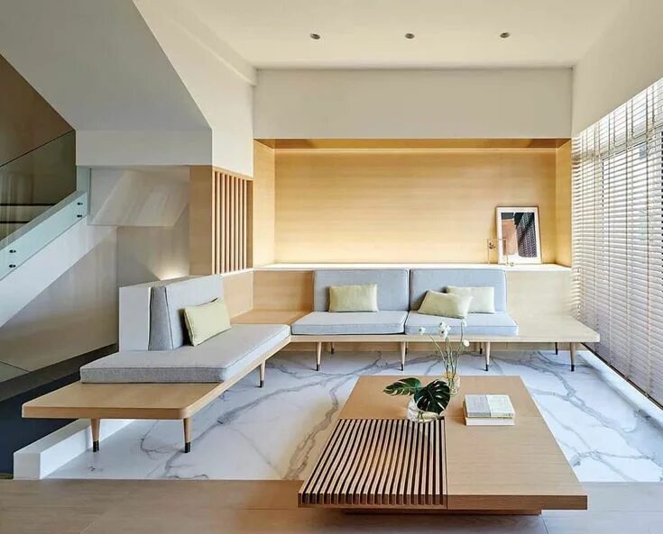 Продуманный дизайн интерьера Modern and Minimalist Japanese Interior Design