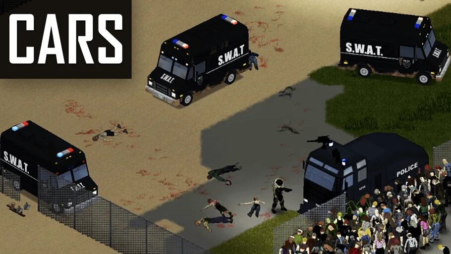 Проджект зомбоид мод на тюнинг машин SWAT & RIOT PACK for BUILD 41.66b+! - Project Zomboid / Vehicles / Clothing / Ar