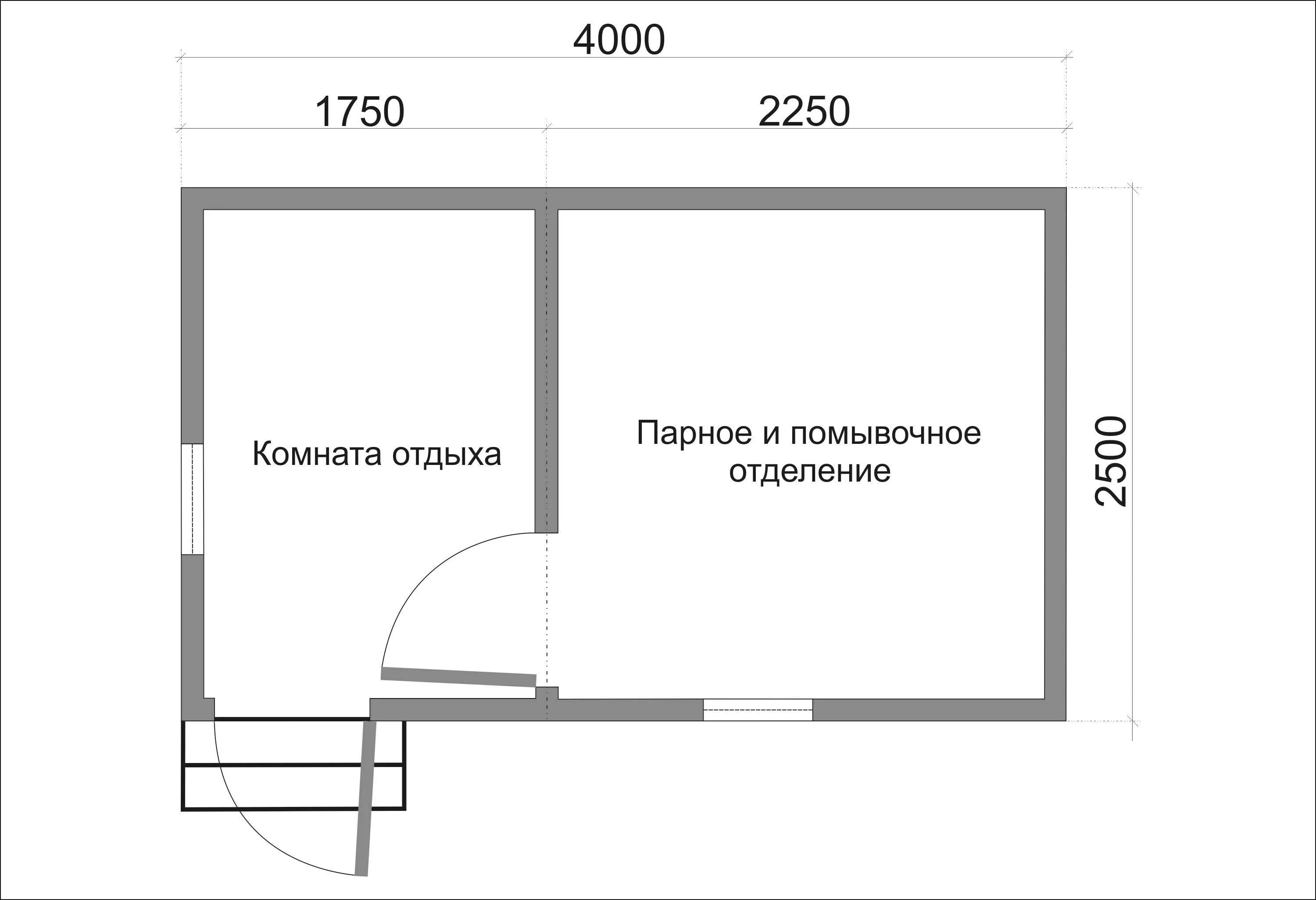 Баня 4х3 СК "СТРОЙМАКС" - Строительство и проектирование загородных домов, дач и