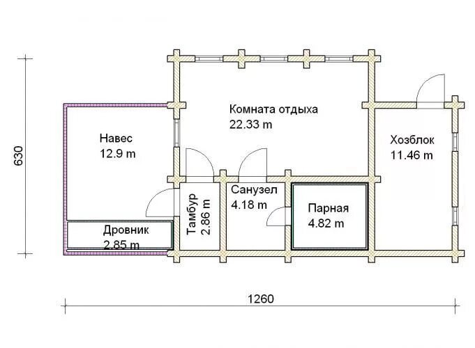 Проект бани с хозблоком фото Баня с хозблоком под одной крышей: проекты, фото