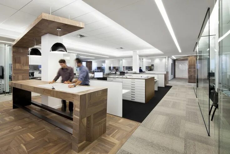 Проект дизайн бюро Broccolini Construction - Montreal Offices Office Snapshots Interior design and 