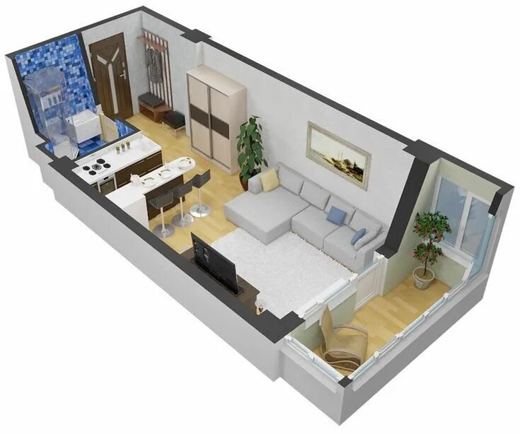 Проект дизайн квартир метр Untitled Small apartment floor plans, Small house plans, Tiny house layout