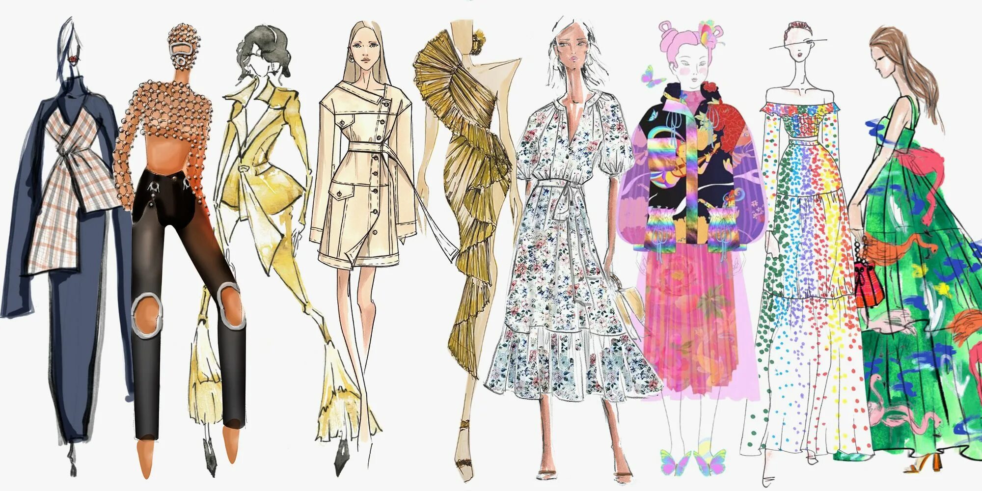 Проект дизайн моду 47 Designers on Their NYFW Collection Inspiration