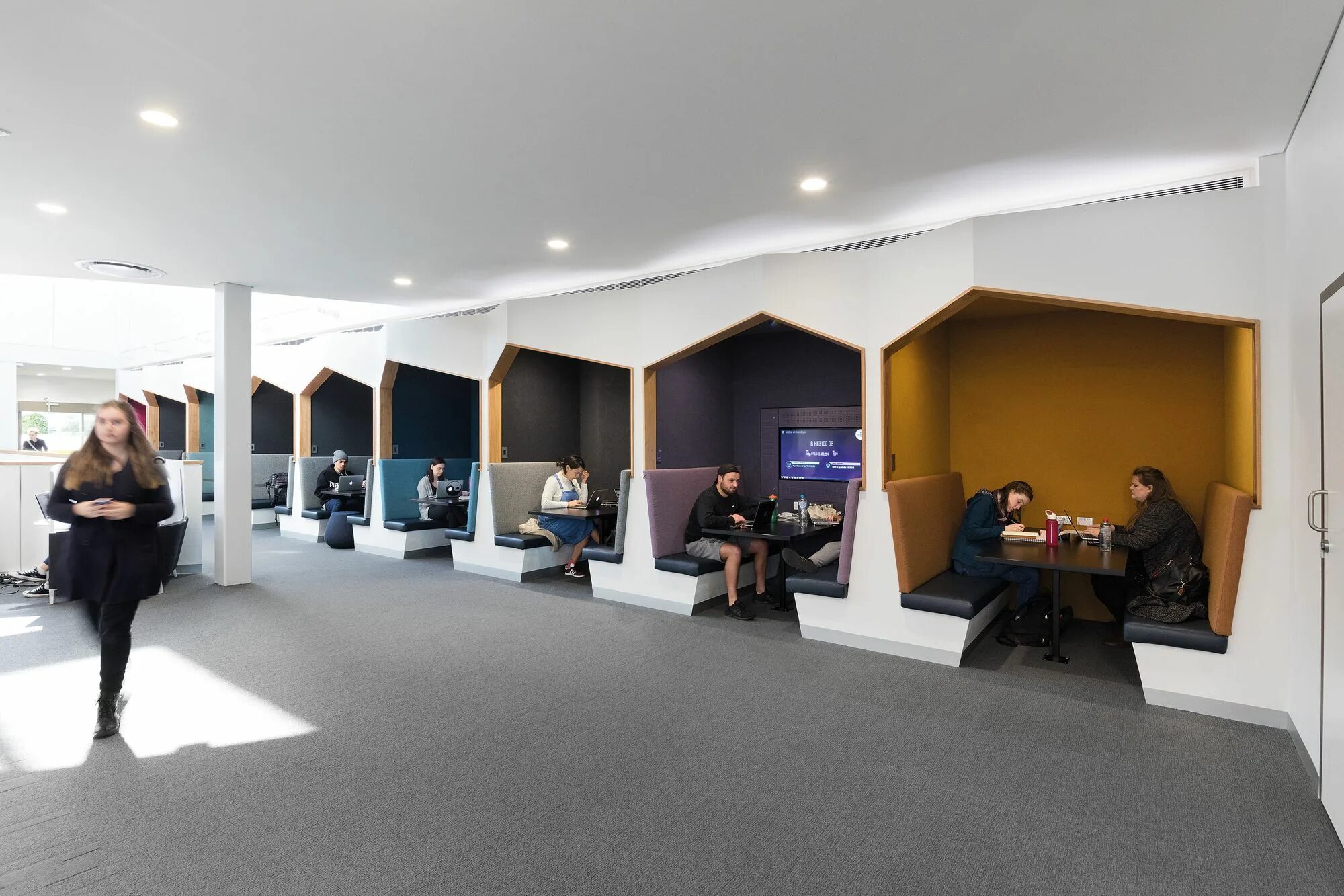 Проект дизайн университет Gallery of Deakin University Burwood Student Plaza / ThomsonAdsett - 6 Universit