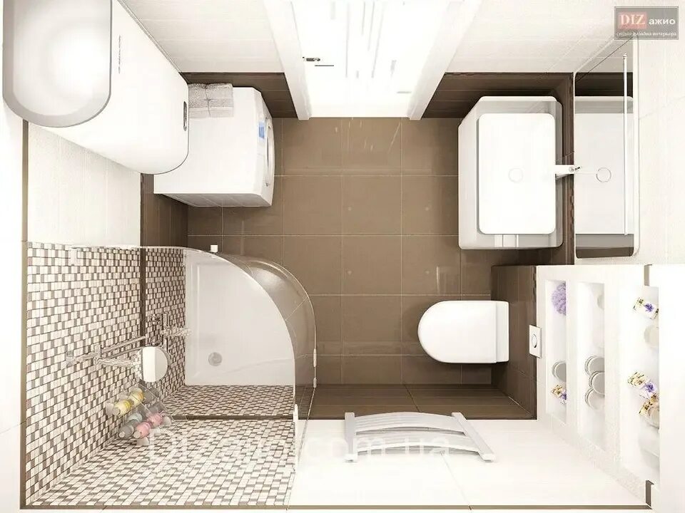 Проект дизайн ванной комнаты кв м Bathroom design with toilet 5 sq m (63 Photos)