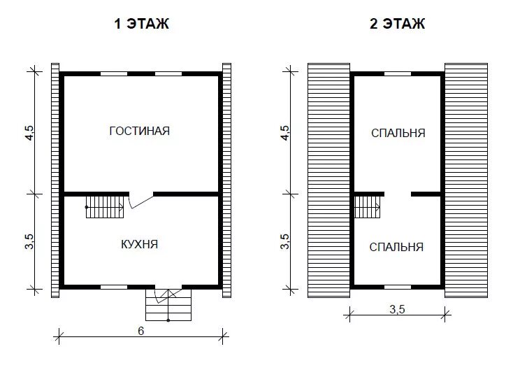 Проект дома 6 6 чертежи Проект афрейм дома 6х6 двухэтажный