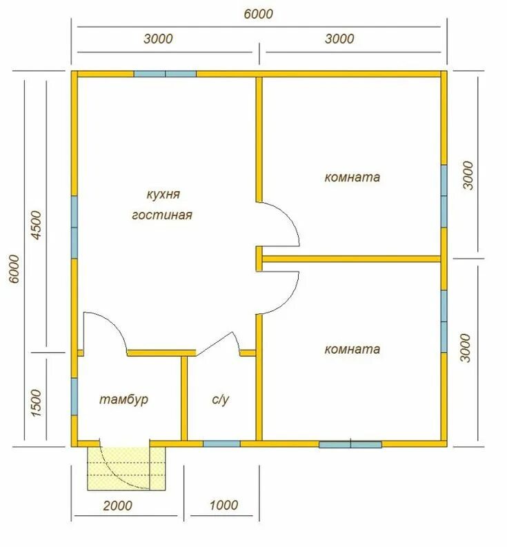 Проект дома 6 6 фото Планировка дома 6 на 6 - 69 фото идей современного частного дома Arquitetura cas