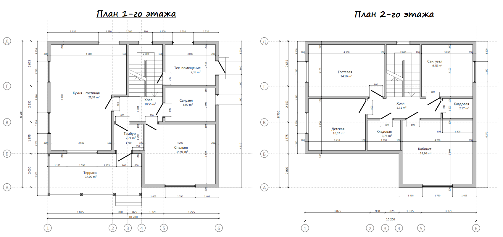 Проект дома чертеж цена Дом 2 чертежи