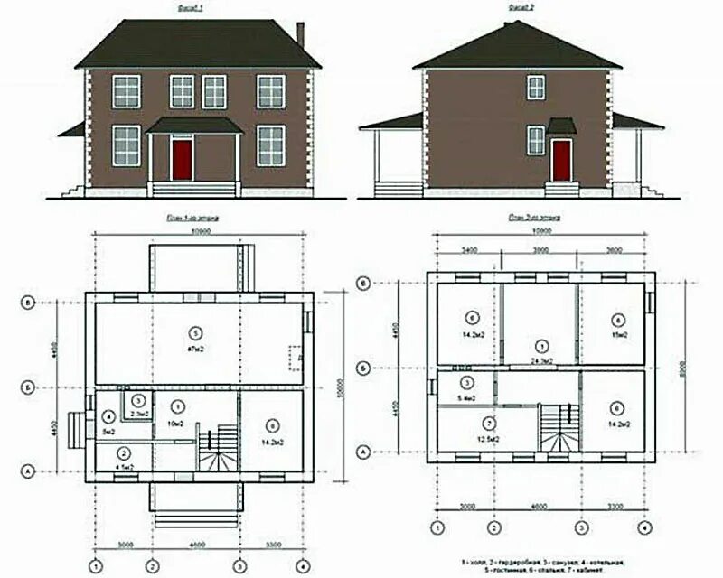 Проект дома чертежи торрент Проект дома 2 этаж фото - DelaDom.ru