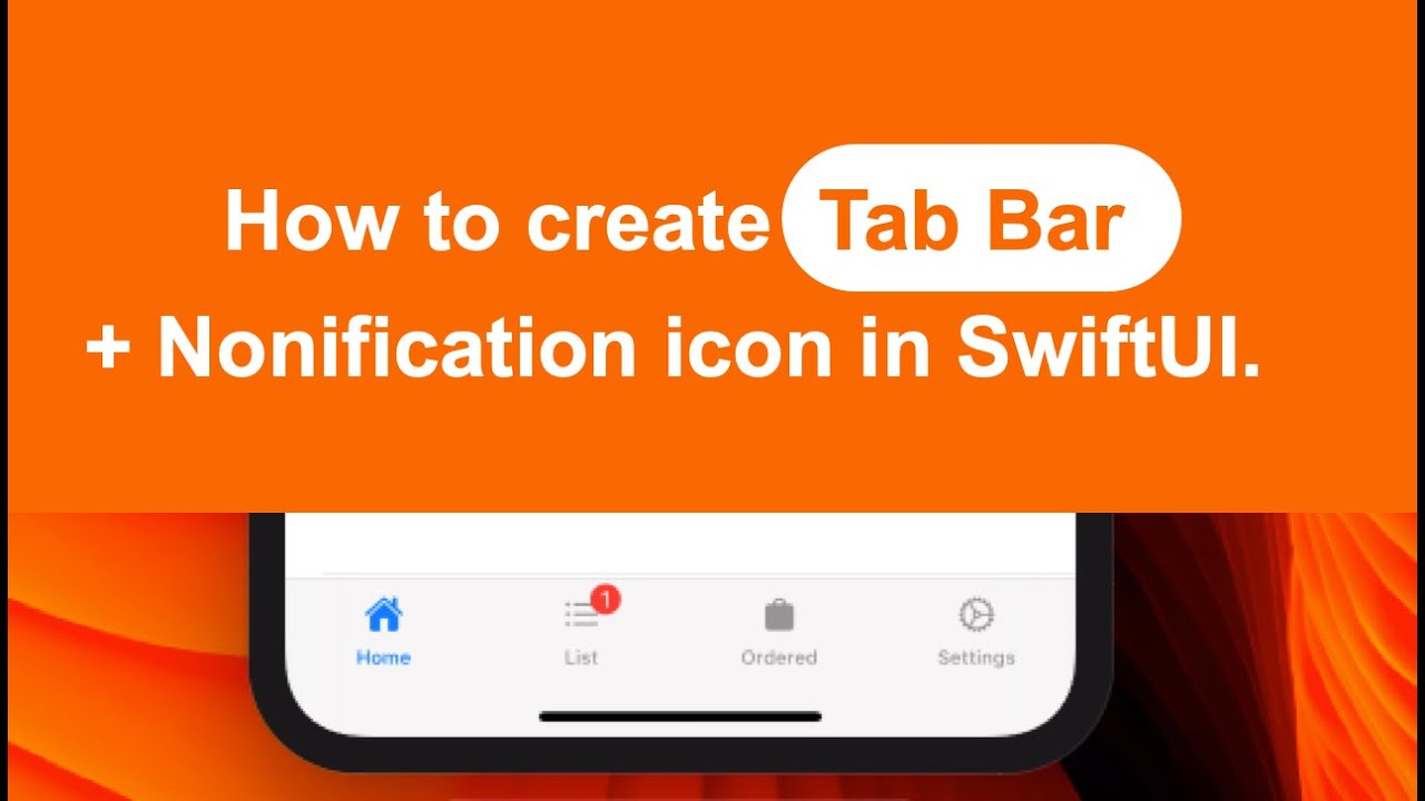 Проект фото How to create Tab Bar in SwiftUI - SwiftUI Tutorial - YouTube