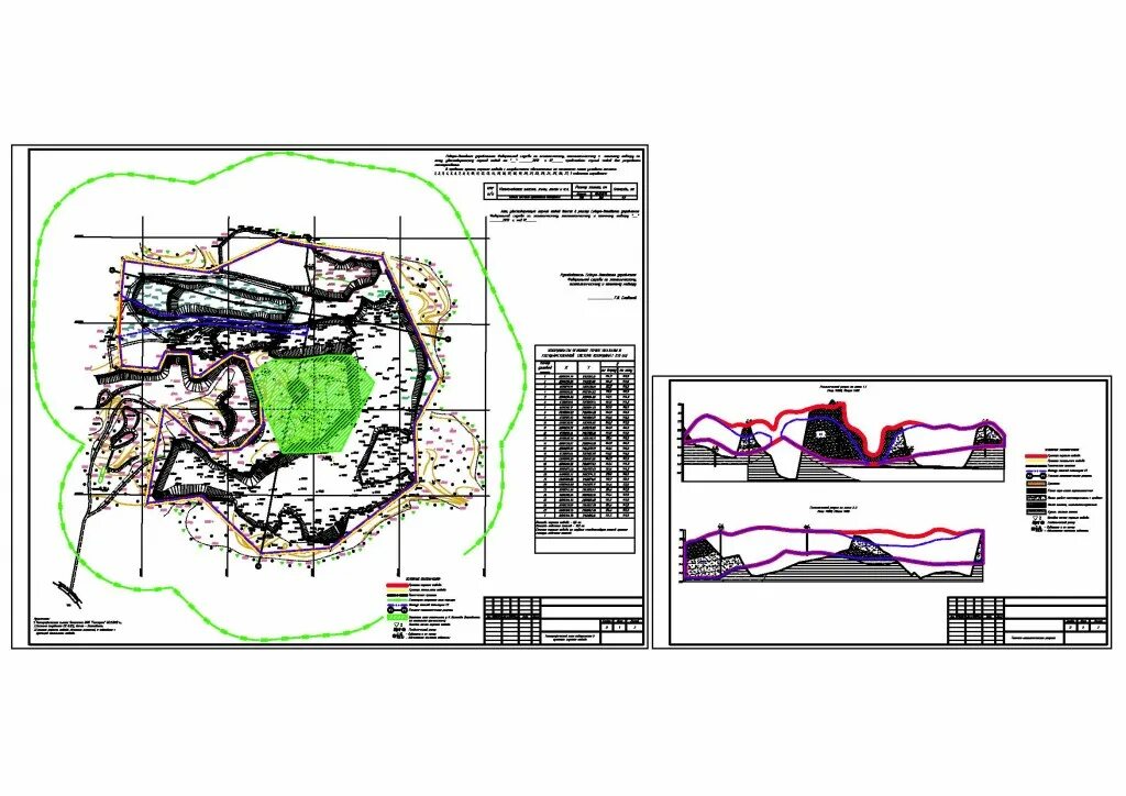 Проект горного отвода подписанный фото Горный отвод - Чертежи, 3D Модели, Проекты, Добывающая, горная промышленность, П