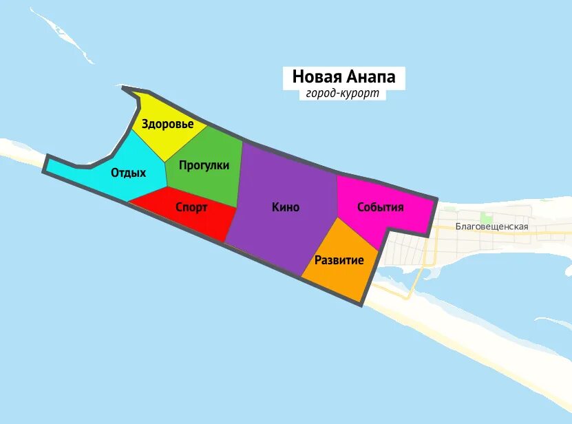 Проект новой анапы фото Новая Анапа: новый курорт на Черноморском побережье Мир вокруг Дзен