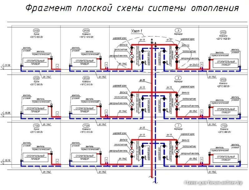 Принципиальная схема отопления фото, видео - 38rosta.ru