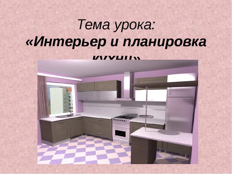 Проект планировка кухни 5 класс технология Kitchen design presentation (42 Photos)