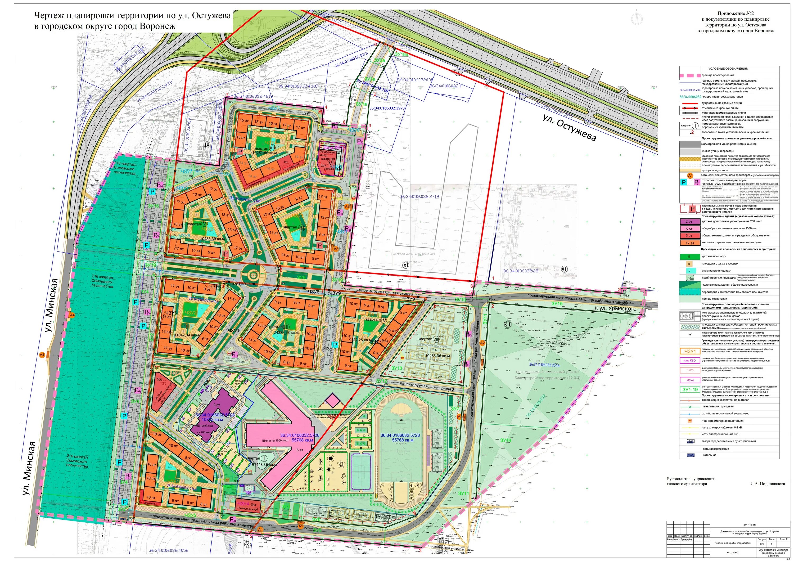 Проект планировки части городской территории ПОСТАНОВЛЕНИЕ от 20 августа 2020 г. № 99