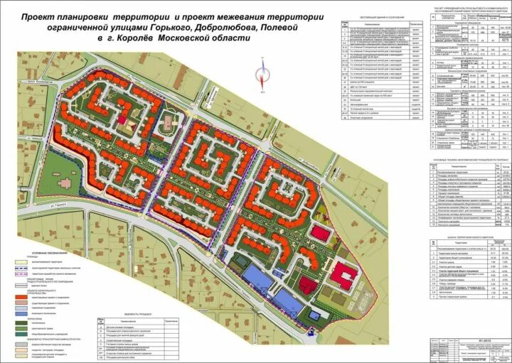 Проект планировки территории королев Неактивно