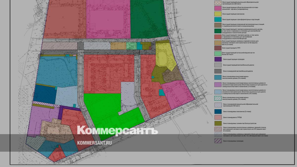 Проект планировки территории кварталов На "Соколе" в Ярославле хотят построить 18-этажные дома - Коммерсантъ Ярославль