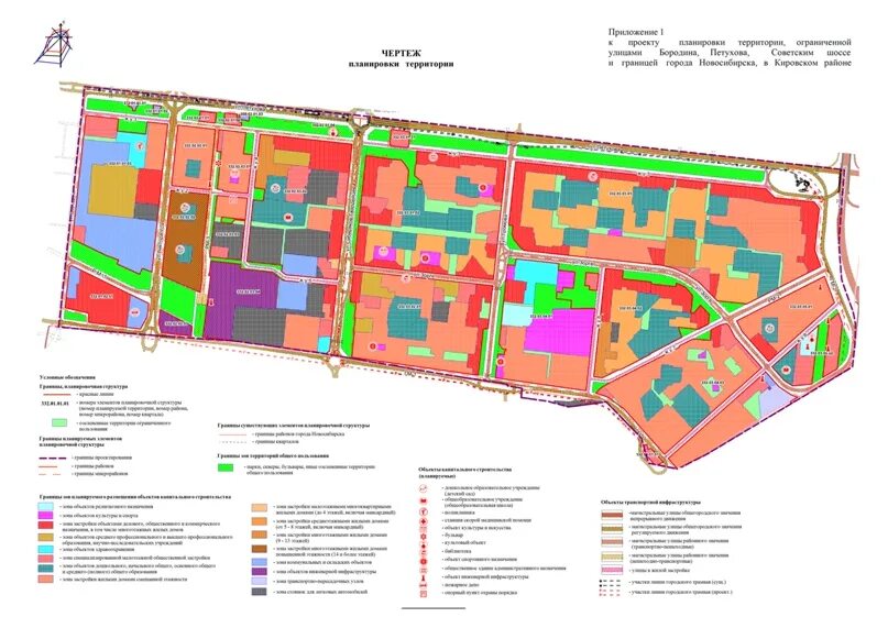 Проект планировки территории ленинского района Официальный сайт мэрии города новосибирска проекты планировок
