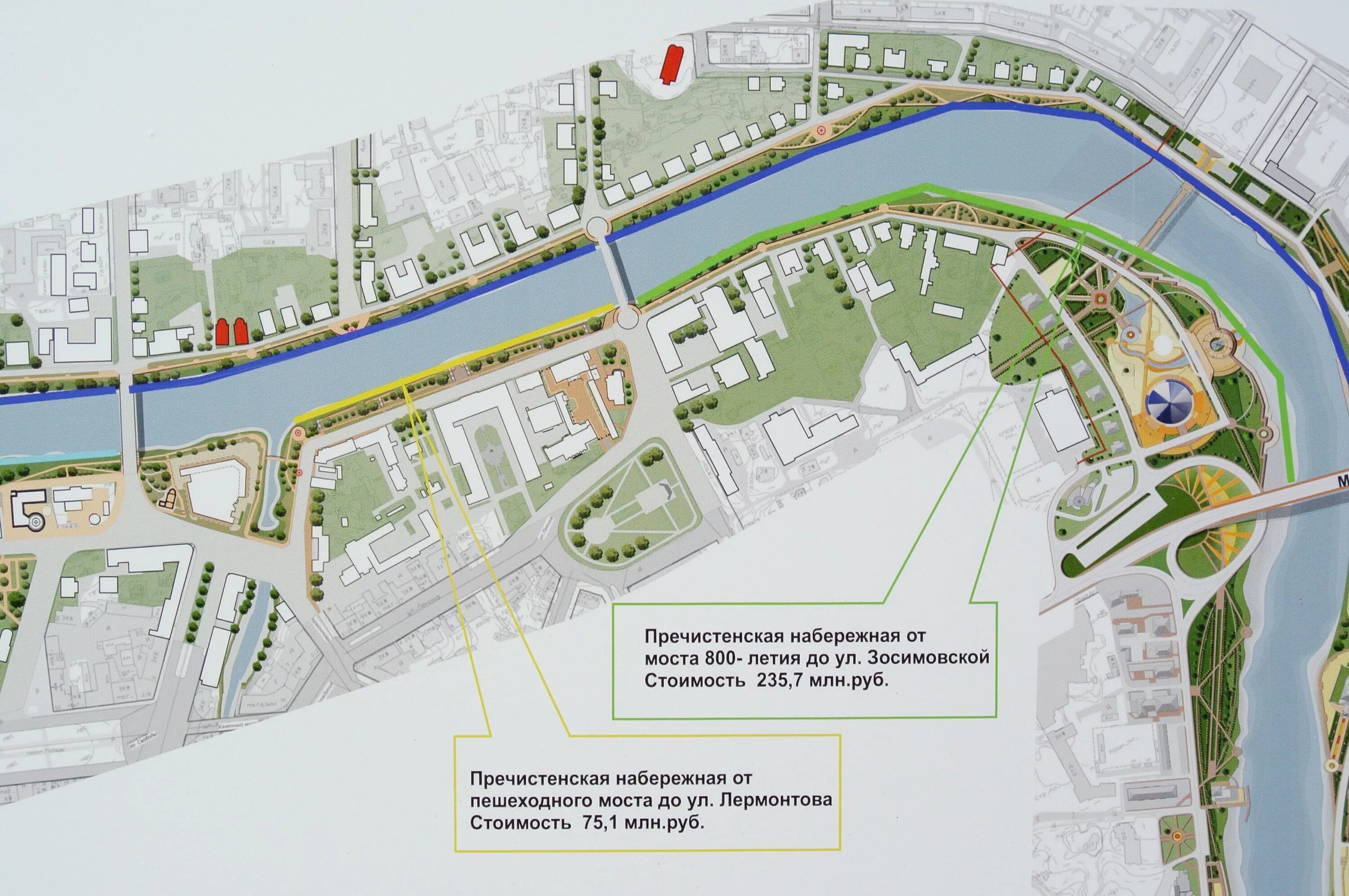 Проект планировки территории набережная В Вологде выделяют 57 млн рублей на корректировку проекта набережной, которую до
