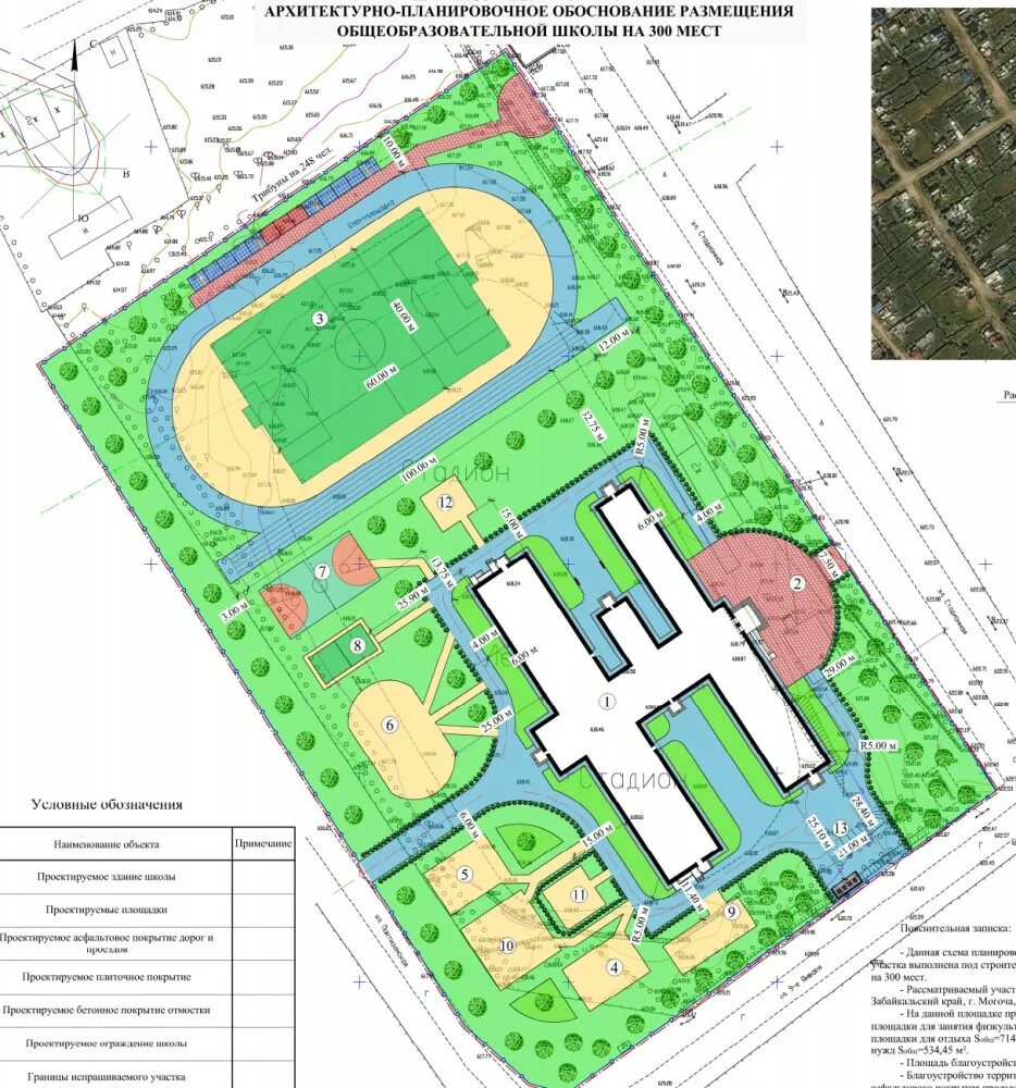 Проект планировки территории школы Проект школы с прилегающим стадионом - Дмитрий Плюхин - ЖЖ
